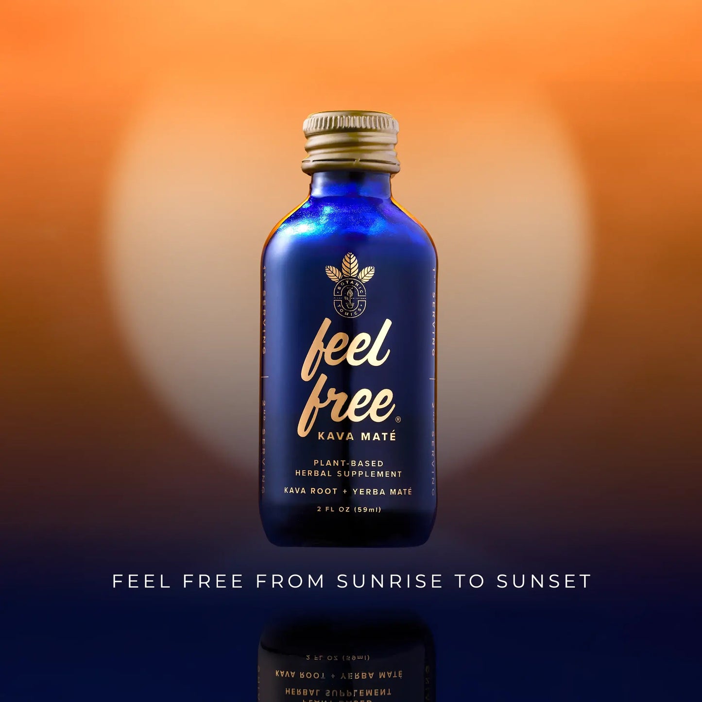 feel free Kava Maté tonic 2-Oz Bottle