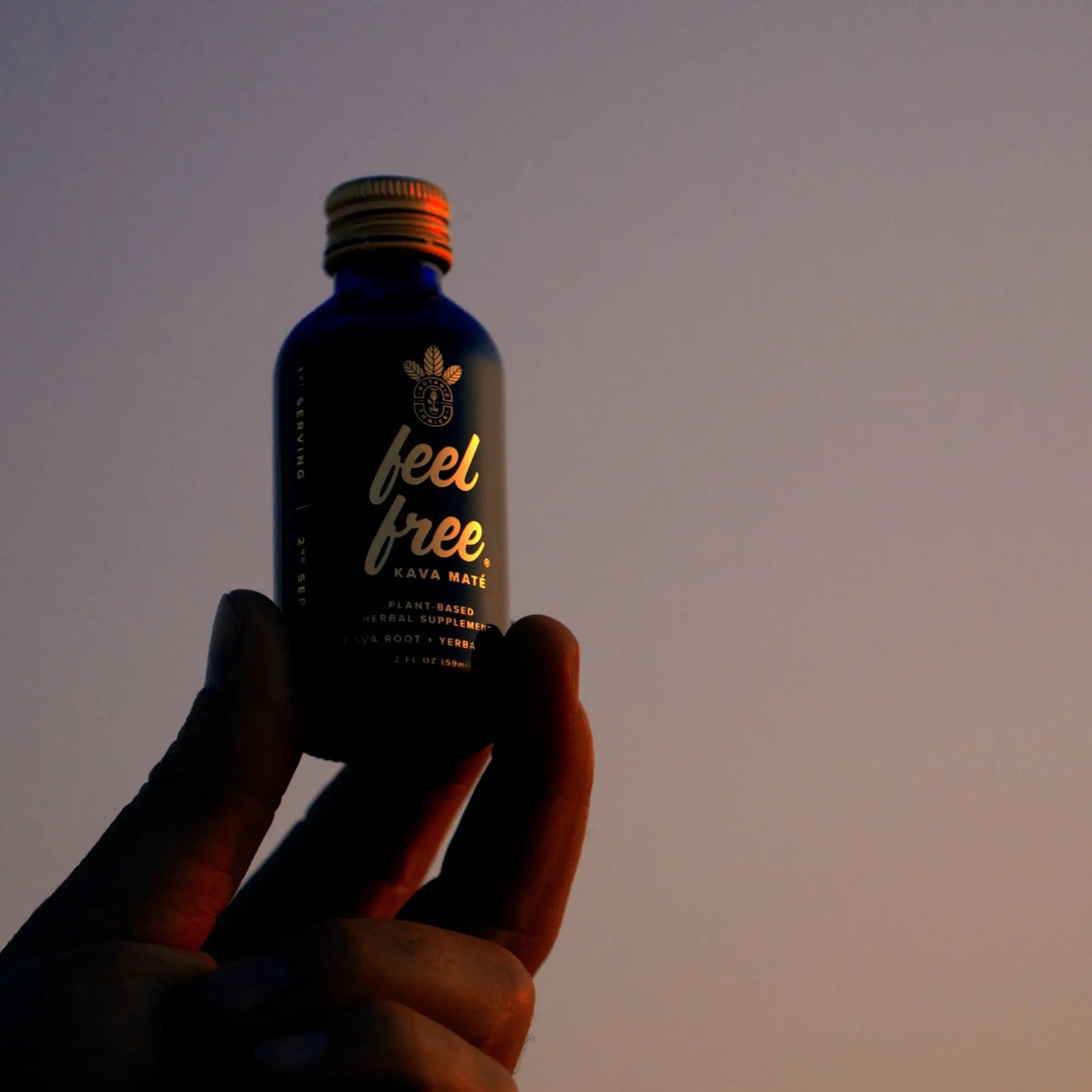 feel free Kava Maté tonic 2-Oz Bottle