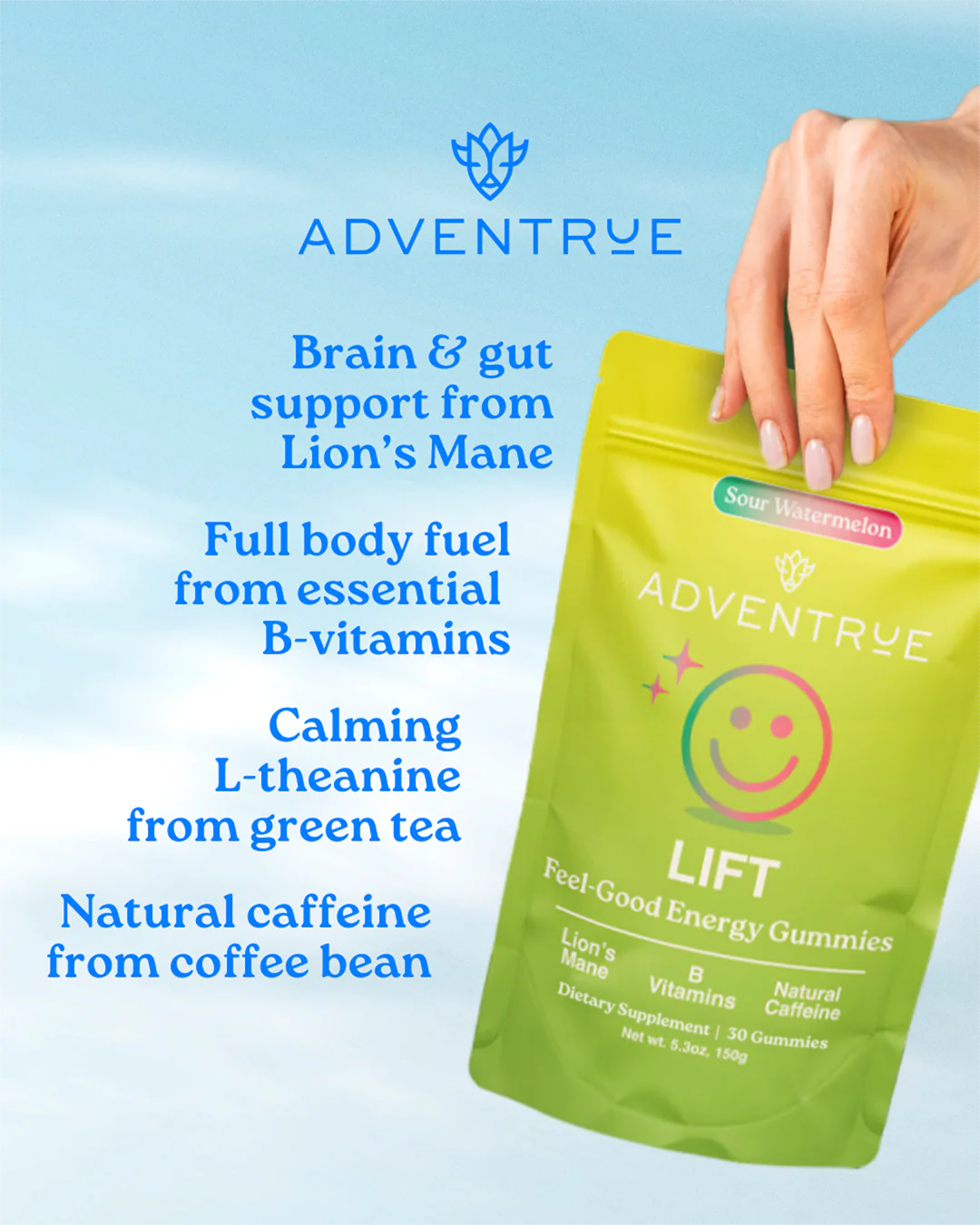 Lift Gummies 10-pack | Sour Watermelon