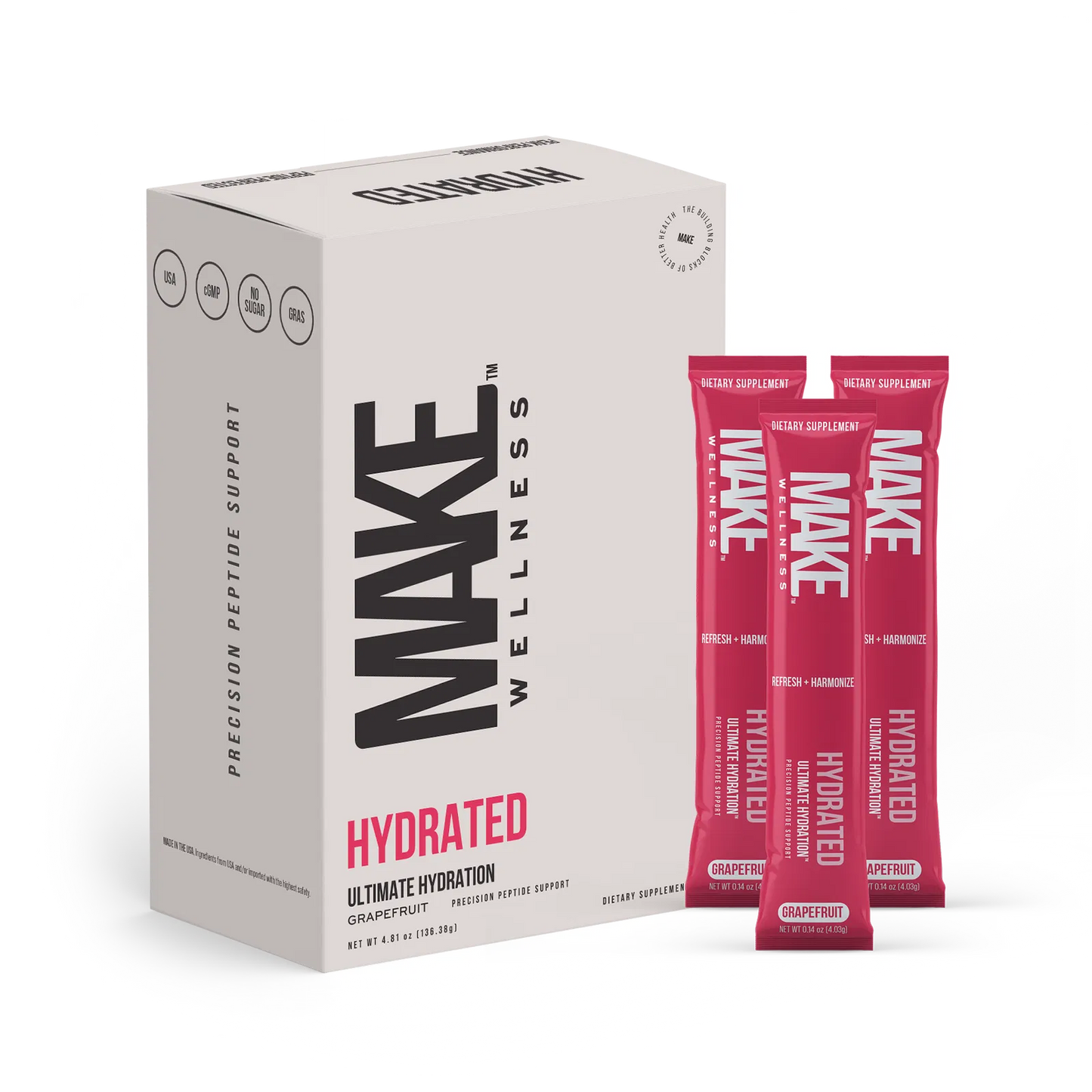 MAKE Wellness - HYDRATED Grapefruit