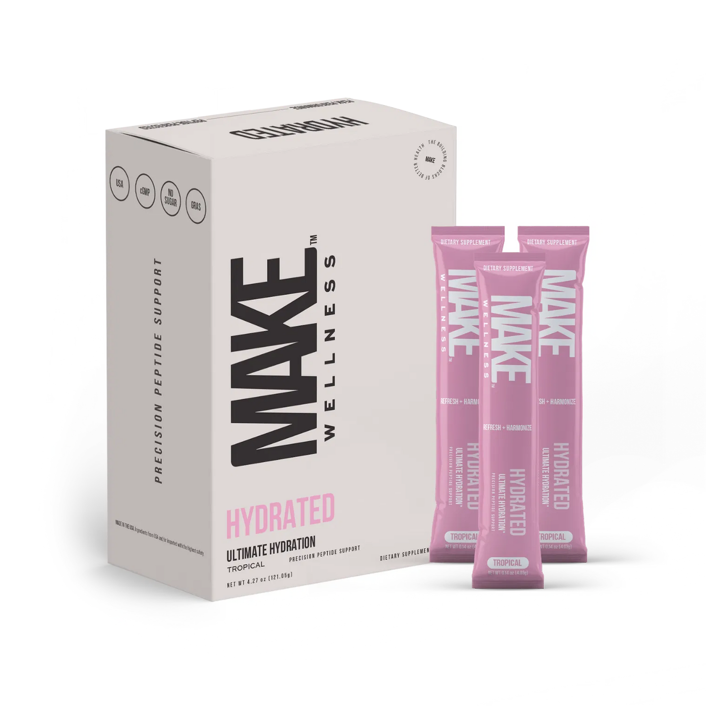 MAKE Wellness - HYDRATED Tropical