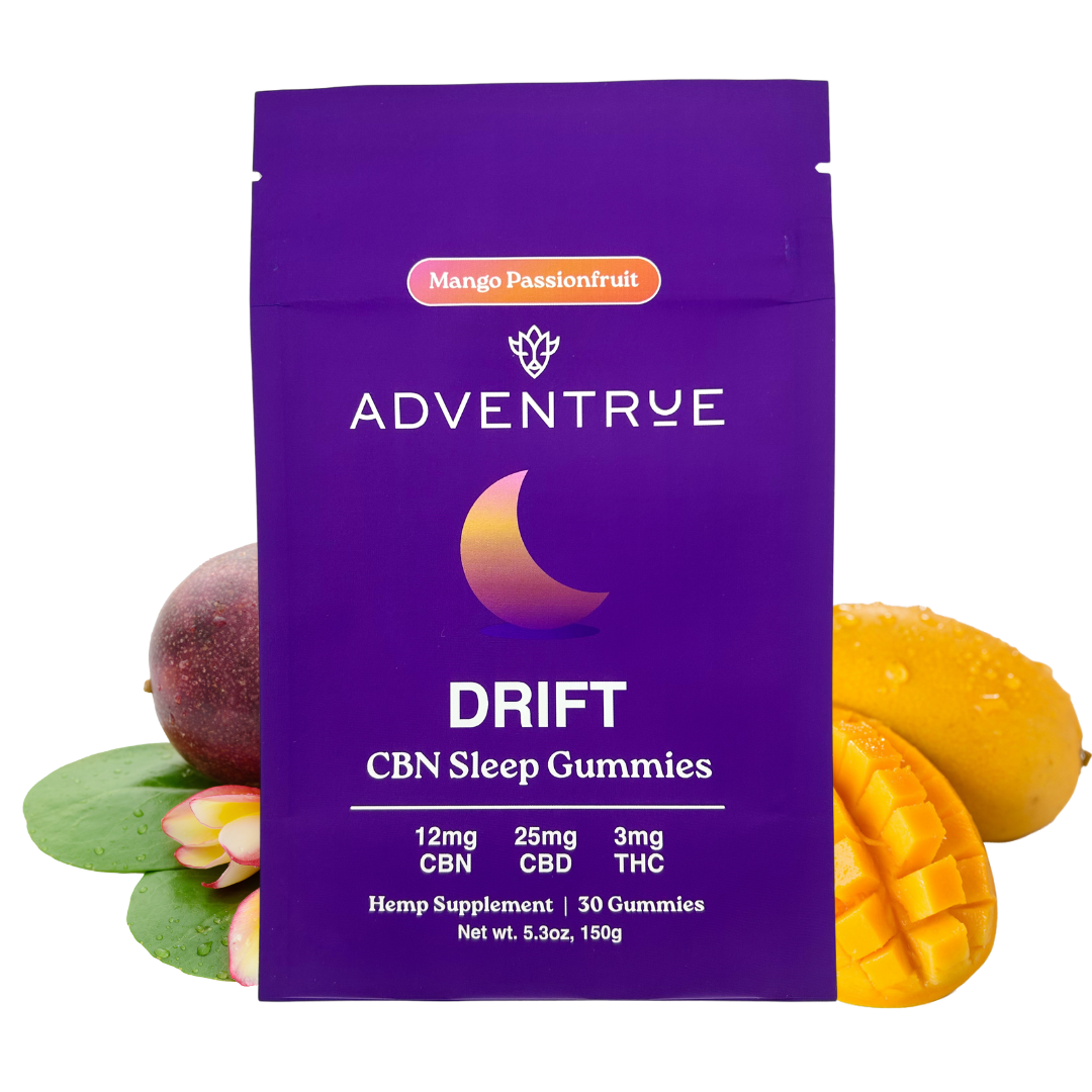 Drift CBN Formula Nighttime Gummies - Mango Passion Fruit